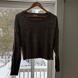Thread & Supply Gray Crew Neck Sweater